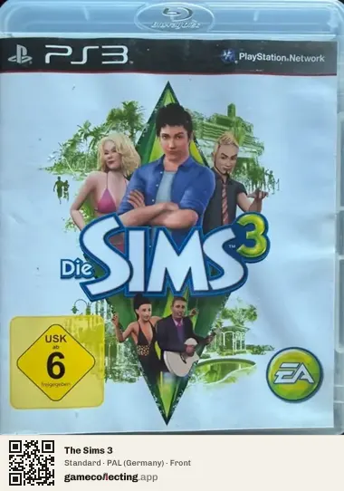 The Sims 3 PlayStation 3, Germany box front