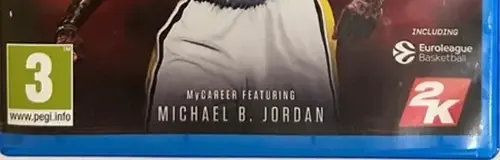 NBA 2K17, the PEGI square on its front