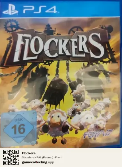 Flockers PlayStation 4, Poland box front