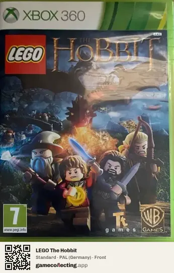 LEGO The Hobbit Xbox 360, Germany box front
