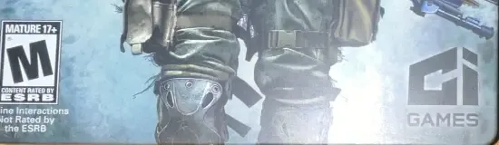 Sniper: Ghost Warrior 2, the ESRB box on its front