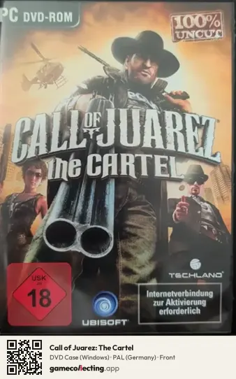 Call of Juarez: The Cartel Computer, Germany box front