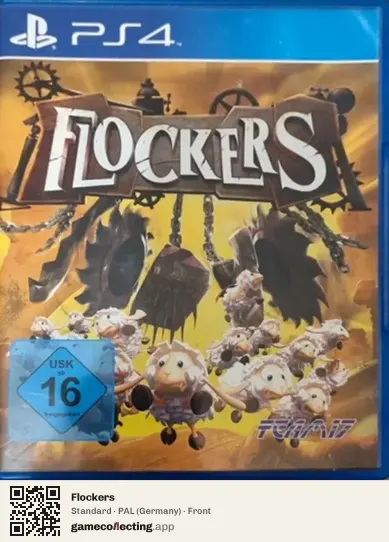 Flockers PlayStation 4, Germany box front