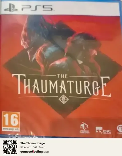 The Thaumaturge PlayStation 5, PAL box front