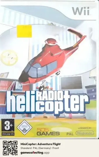 MiniCopter: Adventure Flight Nintendo Wii, Germany box front