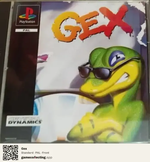 Gex PlayStation, PAL box front