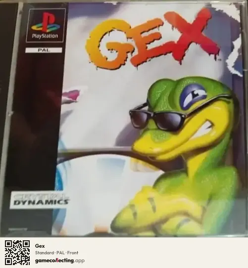 Gex PlayStation, PAL box front