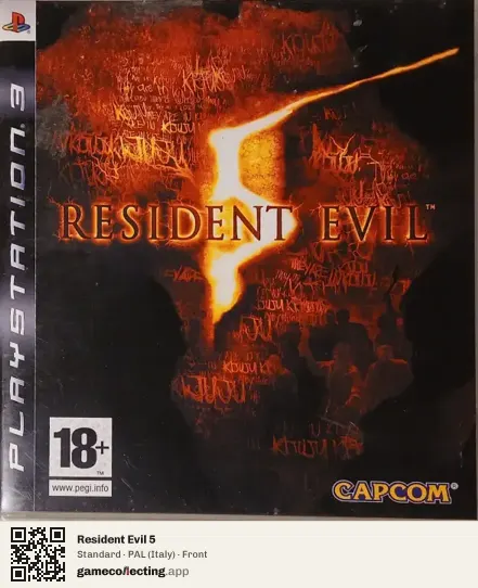 Resident Evil 5 PlayStation 3, Italy box front