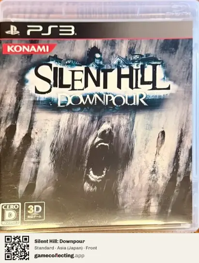 Silent Hill: Downpour PlayStation 3, Asia box front