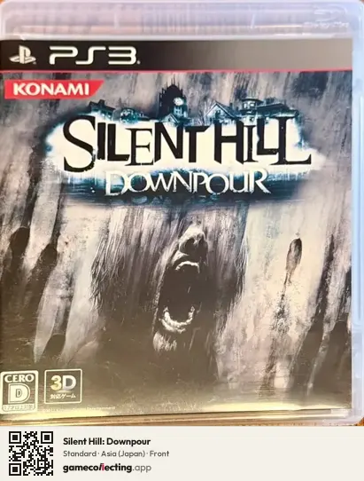 Silent Hill: Downpour PlayStation 3, Asia box front