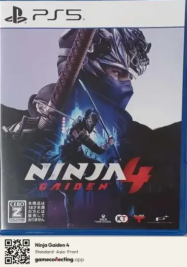 Ninja Gaiden 4 PlayStation 5, Asia box front