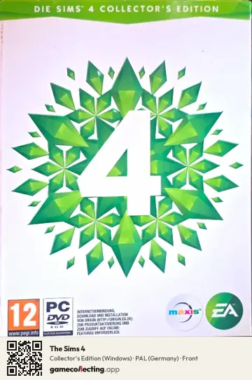 The Sims 4 Computer, Germany box front
