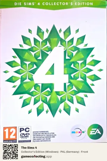 The Sims 4 Computer, Germany box front