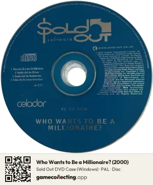Who Wants to Be a Millionaire? (2000) Computer, PAL disc