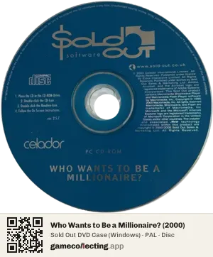 Who Wants to Be a Millionaire? (2000) Computer, PAL disc
