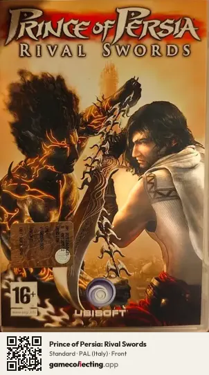 Prince of Persia: Rival Swords PlayStation Portable, Italy box front