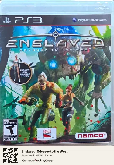Enslaved: Odyssey to the West PlayStation 3, NTSC box front