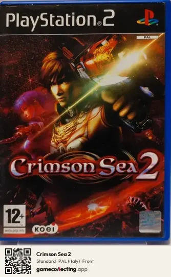 Crimson Sea 2 PlayStation 2, Italy box front