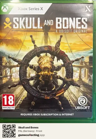 Skull and Bones Xbox Series X, Germany box front