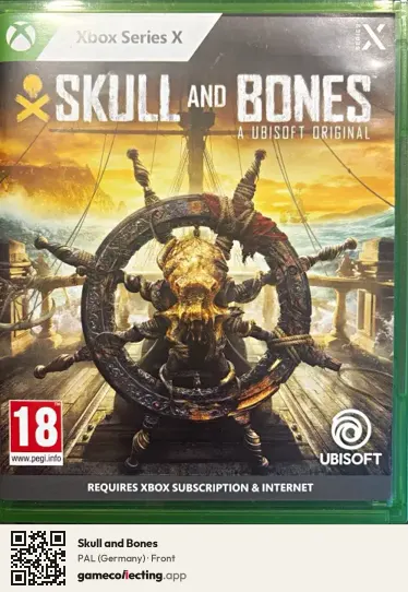 Skull and Bones Xbox Series X, Germany box front