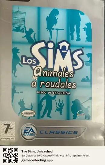 The Sims: Unleashed Computer, Spain box front