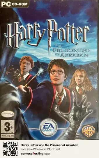 Harry Potter and the Prisoner of Azkaban Computer, PAL box front