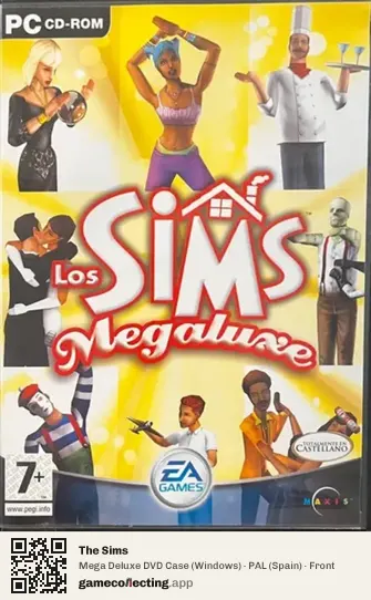 The Sims Computer, Spain box front