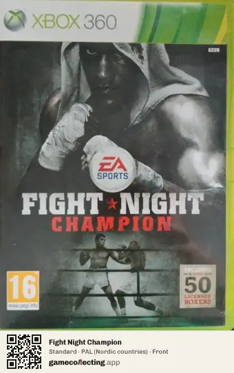 Fight Night Champion Xbox 360, Nordic countries box front
