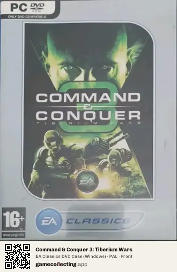Command & Conquer 3: Tiberium Wars Computer, PAL box front
