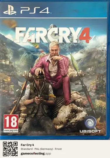 Far Cry 4 PlayStation 4, Germany box front