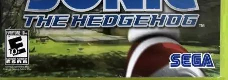 Sonic the Hedgehog, the ESRB box on its front