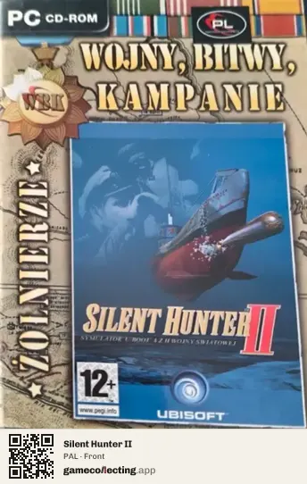 Silent Hunter II Computer, PAL box front