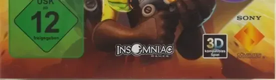 Ratchet & Clank: All 4 One, the USK square on its front