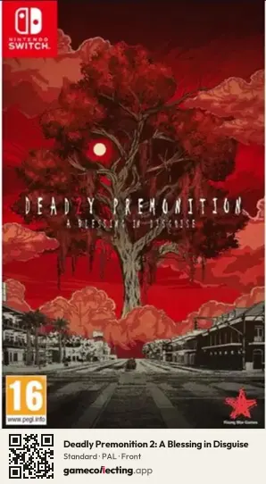 Deadly Premonition 2: A Blessing in Disguise Nintendo Switch, PAL box front