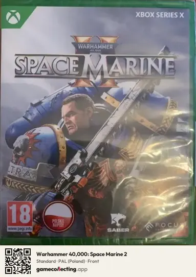 Warhammer 40,000: Space Marine 2 Xbox Series X, Poland box front