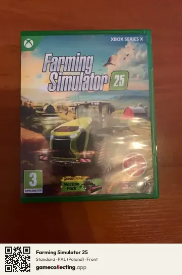 Farming Simulator 25 Xbox Series X, Poland box front