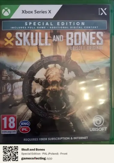 Skull and Bones Xbox Series X, Poland box front