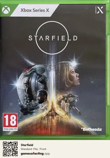 Starfield Xbox Series X, PAL box front