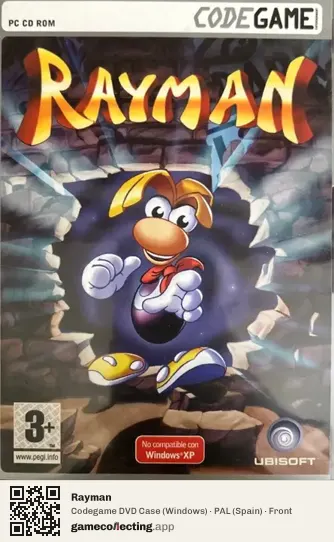 Rayman Computer, Spain box front