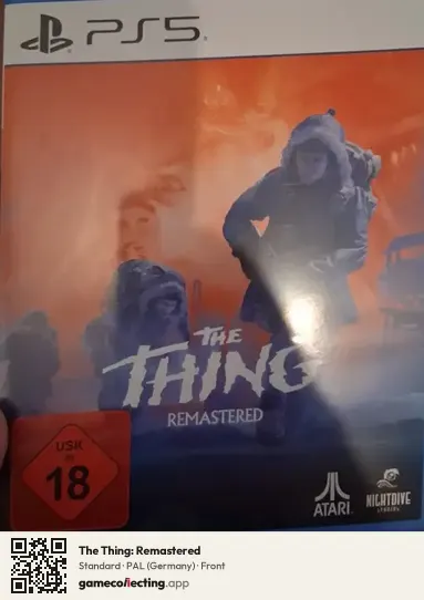 The Thing: Remastered PlayStation 5, Germany box front