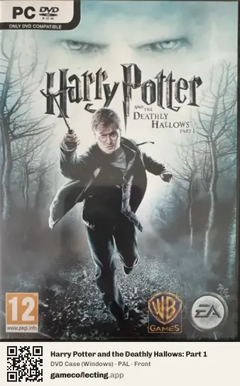 Harry Potter and the Deathly Hallows: Part 1 Computer, PAL box front