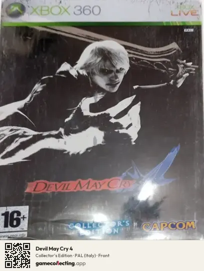 Devil May Cry 4 Xbox 360, Italy box front