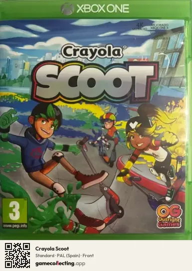 Crayola Scoot Xbox One, Spain box front