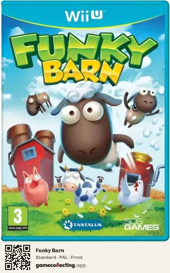 Funky Barn Nintendo Wii U, PAL box front