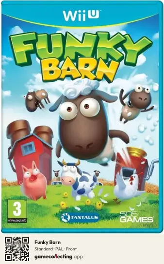 Funky Barn Nintendo Wii U, PAL box front
