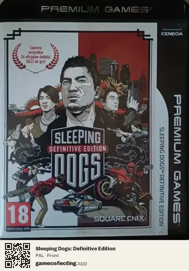Sleeping Dogs: Definitive Edition Computer, PAL box front