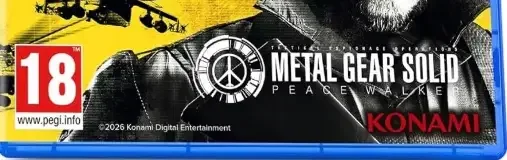 Metal Gear Solid: Master Collection Vol. 2, the PEGI square on its front