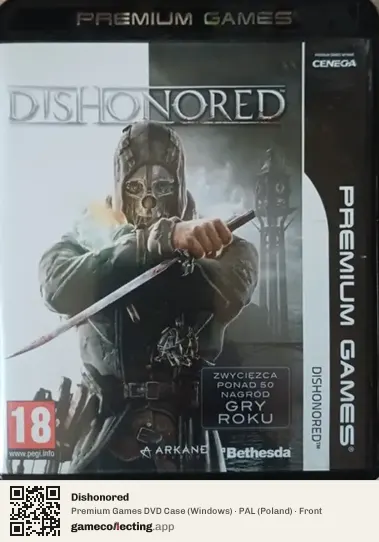 Dishonored Computer, Poland box front