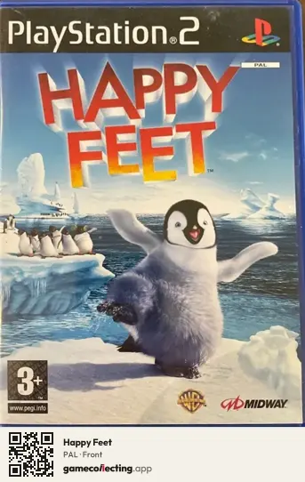 Happy Feet PlayStation 2, PAL box front