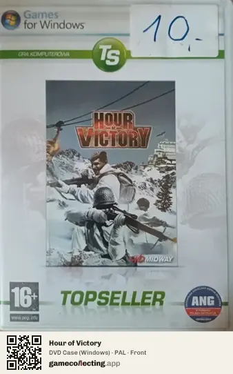 Hour of Victory Computer, PAL box front